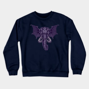 Angry elephant Crewneck Sweatshirt